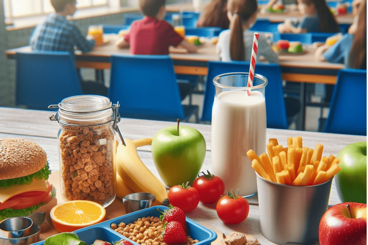 A influência da alimentação saudável no desempenho escolar